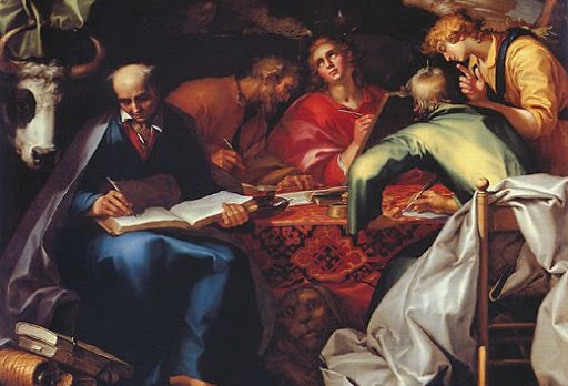 Cuatro evangelistas de Abraham Bloemaert