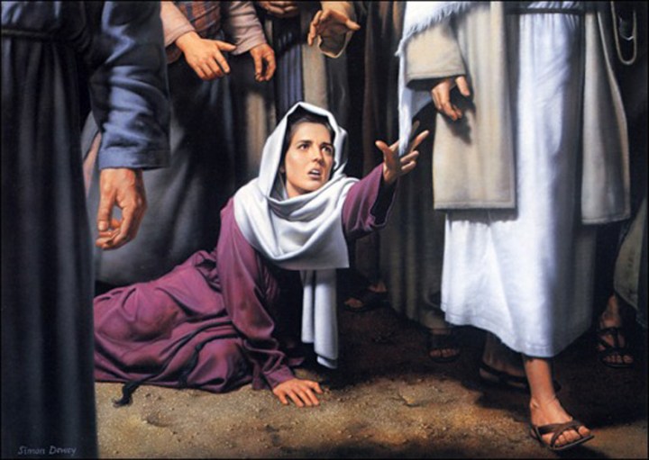 08 &#8211; WEB &#8211; HJ001 &#8211; Jesus healing the bleeding woman