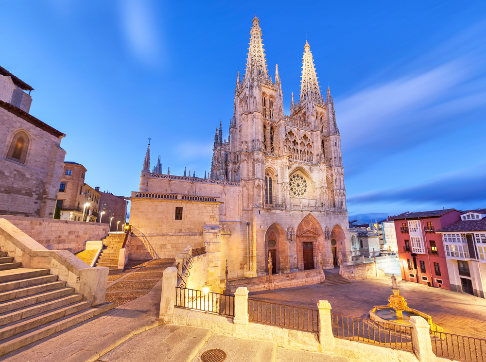 web spain burgos cathedral view Sergey Dzyuba:Shutterstock