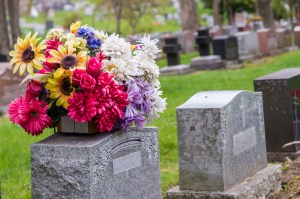 ¿Pueden florecer las flores en una tumba?