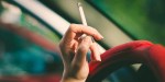 Hand Holding Cigarette