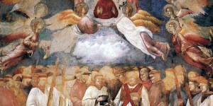 ¿Por qué hay un diablo escondido en una nube en este fresco medieval?