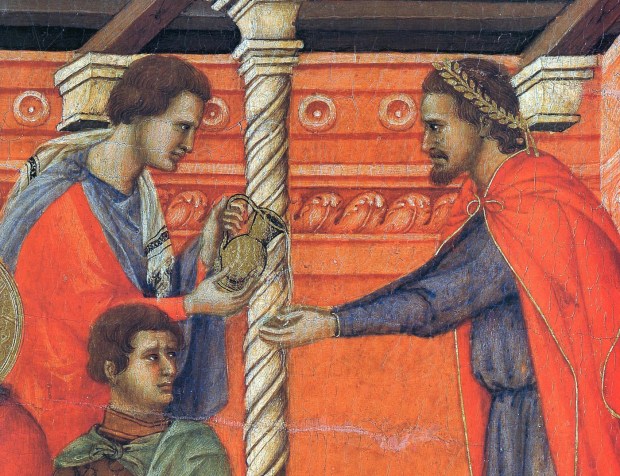 PONZIO PILATO DUCCIO DI BUONINSEGNA