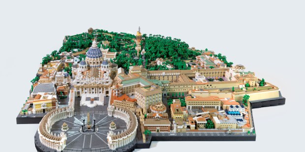 (Slideshow) Réplica del Vaticano en LEGO
