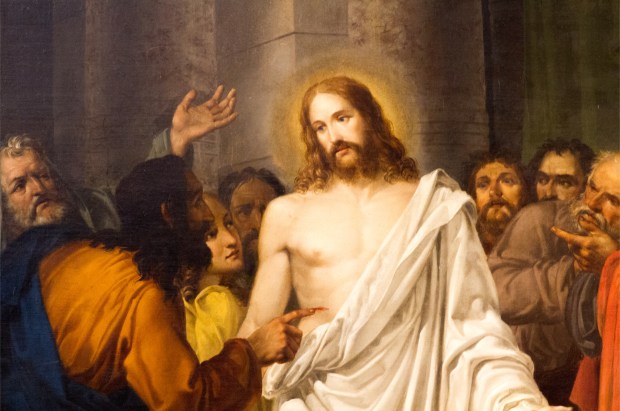 PAINTING OF RESURRECTED JESUS CHRIST,