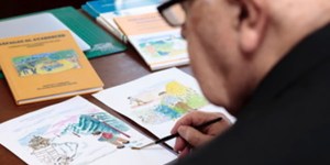 Este sacerdote muestra con sus dibujos las maravillas de la vida interior