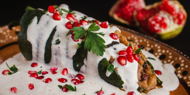 chiles en nogada