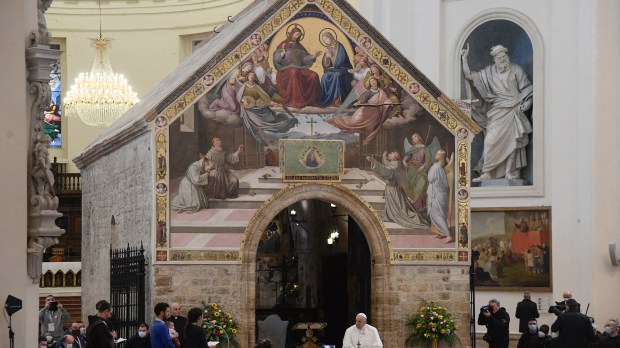 POPE FRANCIS - WORLD DAY OF THE POOR - ASSISI - AFP