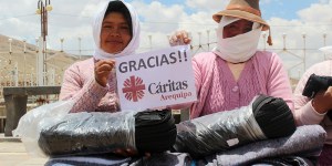 Cáritas, un gran aliado contra el frío en Perú (y mucho más)