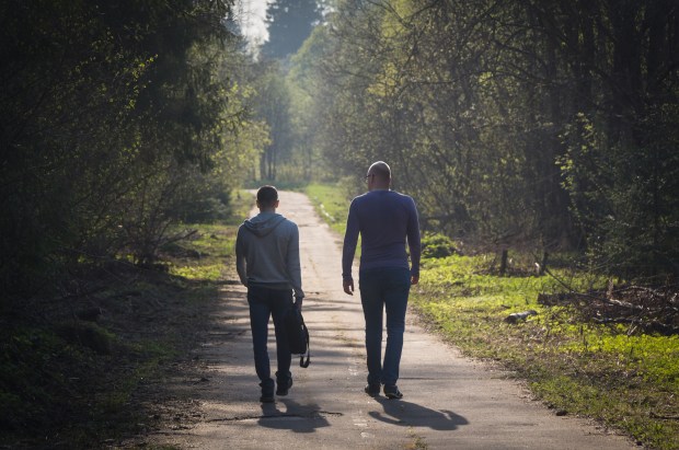 TWO FRIENDS, WALK