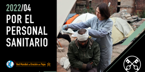 El Papa pide rezar en abril por médicos y personal sanitario