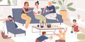 Cómo aprendí a abrazar la hospitalidad desaliñada en medio del caos familiar