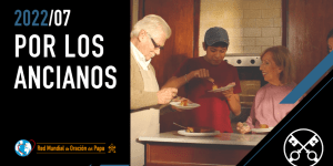 El Papa pide rezar en julio por los ancianos