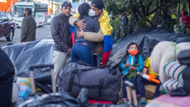 refugiados en colombia