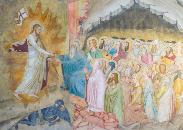 Chrystus oswabadza ludzi z piekła