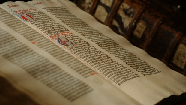 Biblia Gutenberga w Muzeum Diecezjalnym w Pelplinie