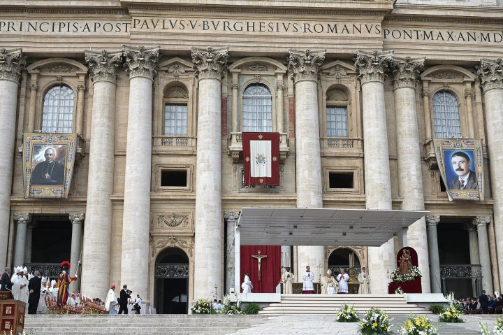 Pope-Francis-presides-the-canonization-mass-of-Artemide-Zatti-and-Giovanni-Battista-Scalabrin-AFP