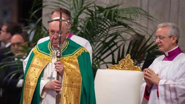 Pope Francis celebrate Holy Mass on the occasion of the VI World Day of the Poor