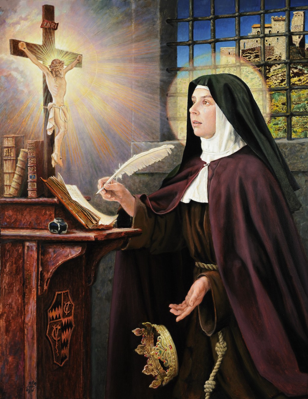 Stendardo_Santa_Camilla_Battista_da_Varano