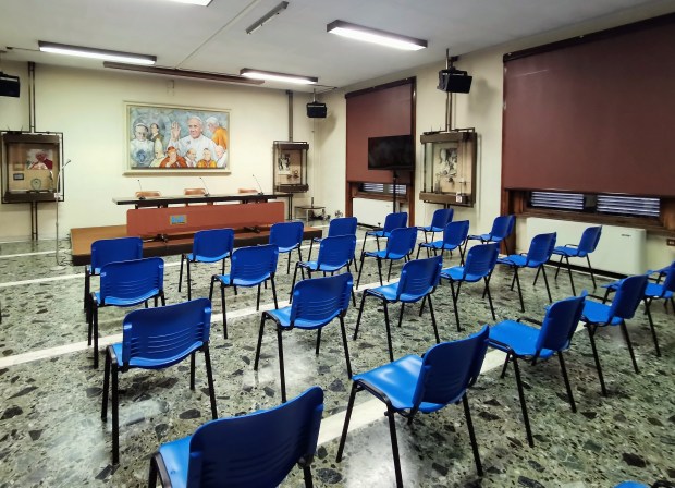 Sala Marconi en Radio Vaticano