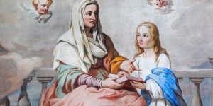 Madres de santos que también fueron santas