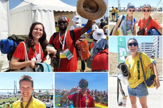 Jóvenes en JMJ de Lisboa 2023