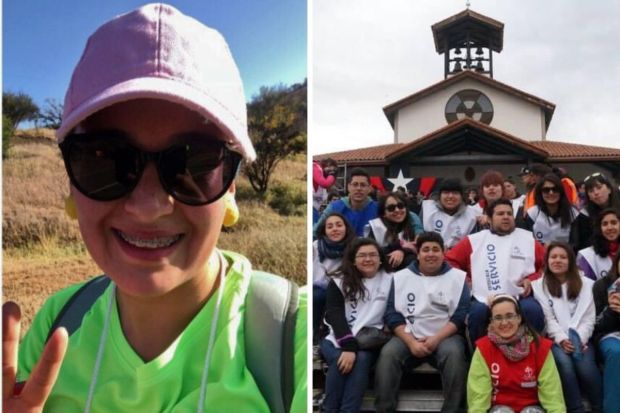 Peregrinación juvenil al santuario de Teresa de los Andes