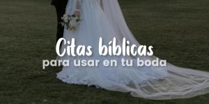 (VIDEO) Citas bíblicas para el día de tu boda