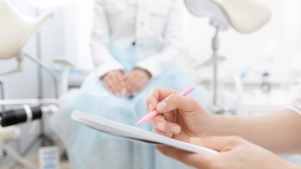 Patient waiting for an abortion