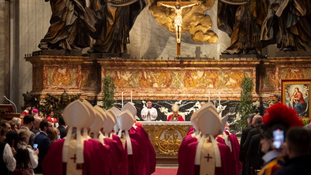 Pope Francis mass in memory of the Supreme Pontiff Benedict XVI and the Cardinals and Bishops