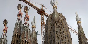 Sagrada Familia: acabadas las torres de los evangelistas