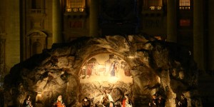El belén vaticano, deslumbrante homenaje a san Francisco de Asís
