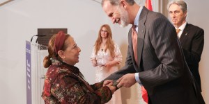 El rey de España premia a madres buscadoras de desaparecidos
