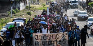 El Viacrucis migrante que pasa por México estos días