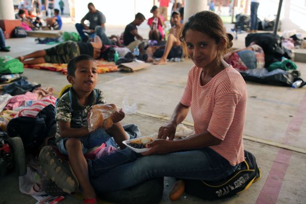 caravanta migrante
