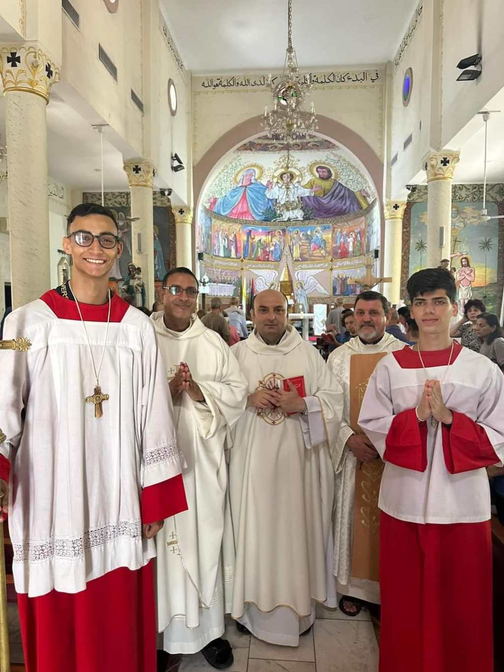 Sacerdote argentino, misionero en Gaza: "Quiero quedarme aquí porque esta es mi misión"