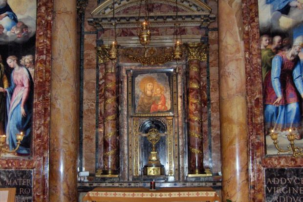 iglesia il gesu roma Nuestra señora del buen camino