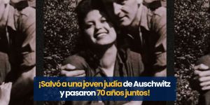 (VIDEO) ¡Salvó a una joven de Auschwitz y pasaron 70 años juntos!