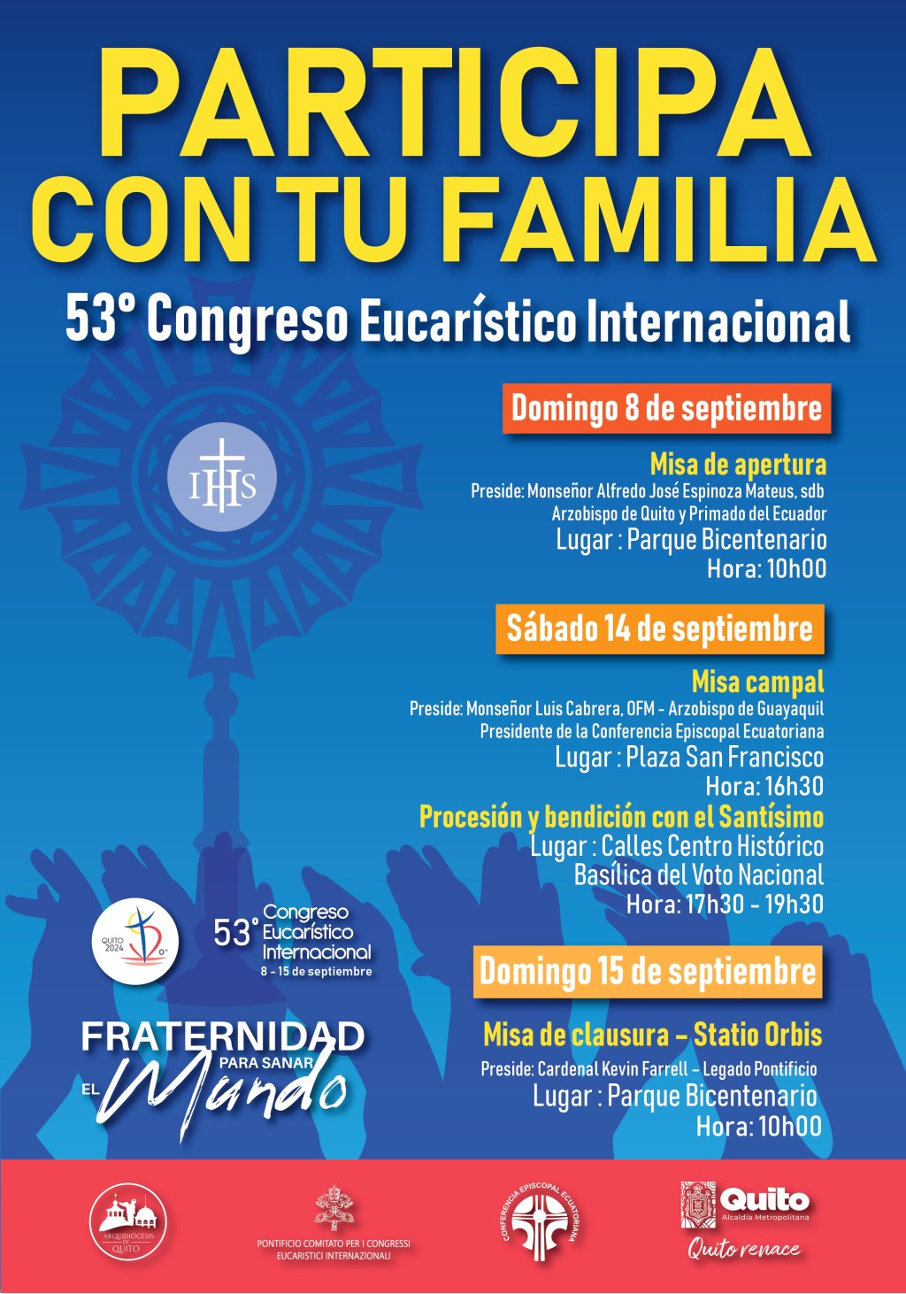 congreso eucarístico internacional en quito ecuador